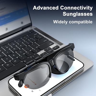 Ochelari inteligenți compatibili cu Bluetooth Căști Impermeabil Ultraușoare Stabili Protecție UV Ochelari de soare fără fir cu căști