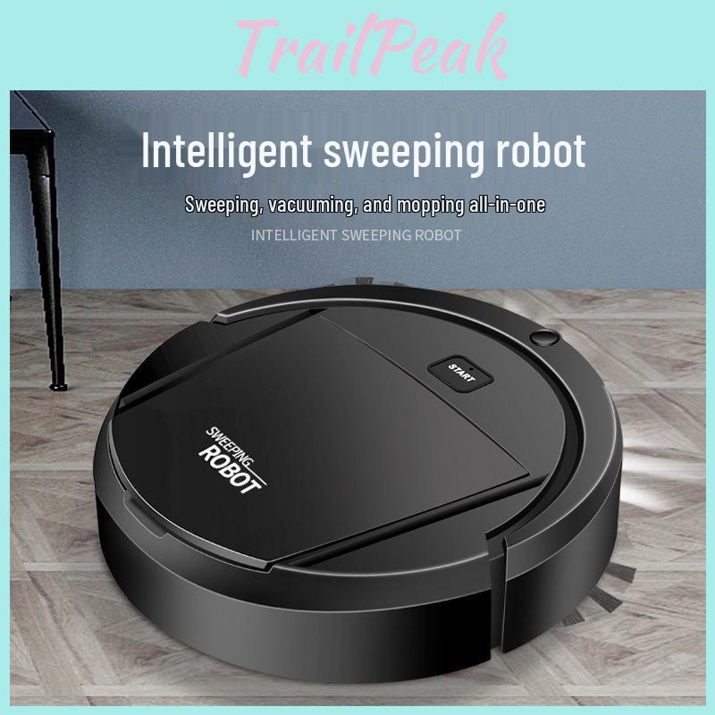 Smart Cleaner Vacuum Rechargeable Allinone Sweeping Suction And Mopping Robot For Floor Cleaning