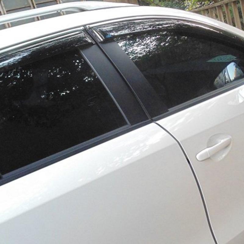 For Mazda CX-5 CX5 2012 2013 2014 2015 2016 Car Styling Cover Plastic Window Glass Wind Visor Rain/Sun Guard Vent Part Molding