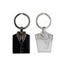 Lifefx Wedding Metal Keyring (Black/White)