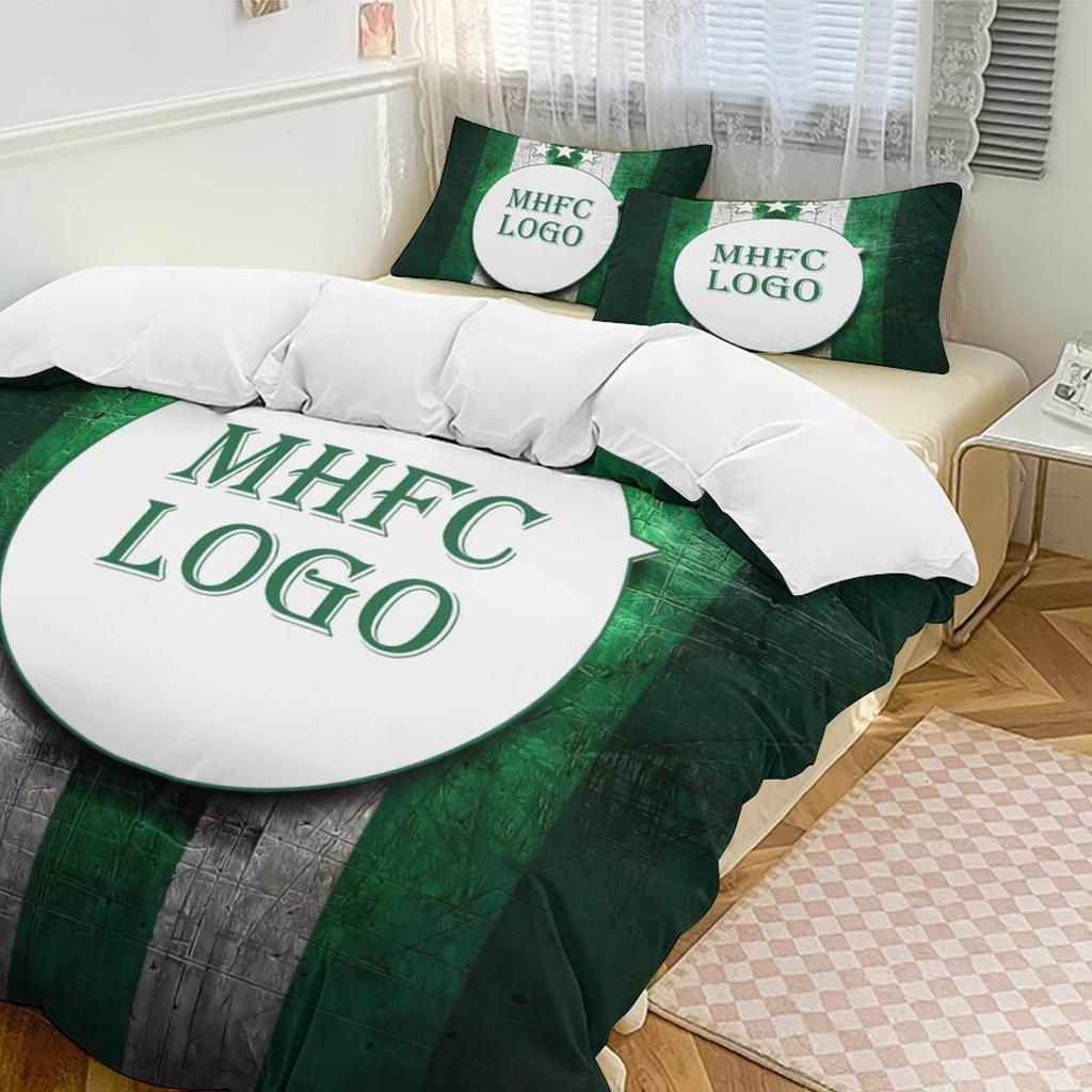 Stampa 3D Maccabi MHFC Haifa Green Apes Set Biancheria da Letto Singolo Matrimoniale King Completo Copripiumino Federa Letto Bambini Ragazze Adulti Casa