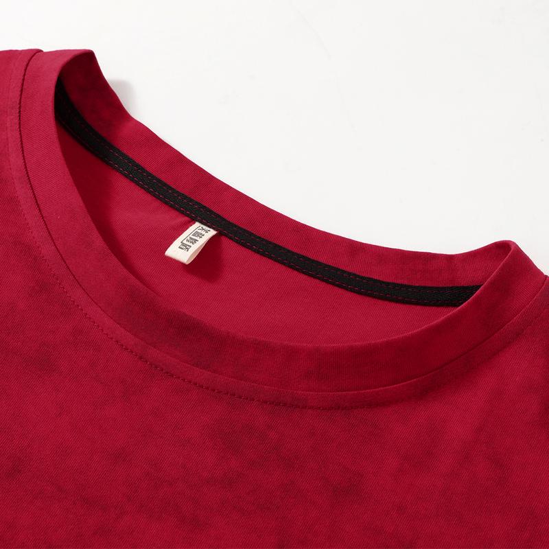 5XL-11XL Nadměrné velikosti Letní pánské tričko Vintage oblečení Módní tričko s krátkým rukávem