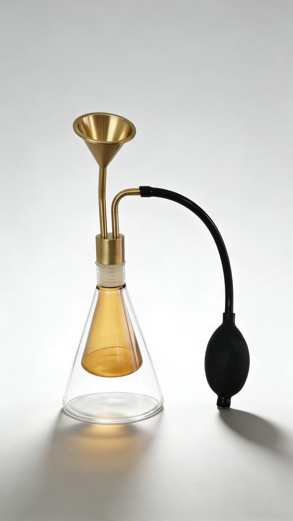 YANDER Parfum ätherisches Öl Duft Riechflasche Messing Ausstellung Spa Display Aroma Duftgerät Aroma Geschmack Glasflasche