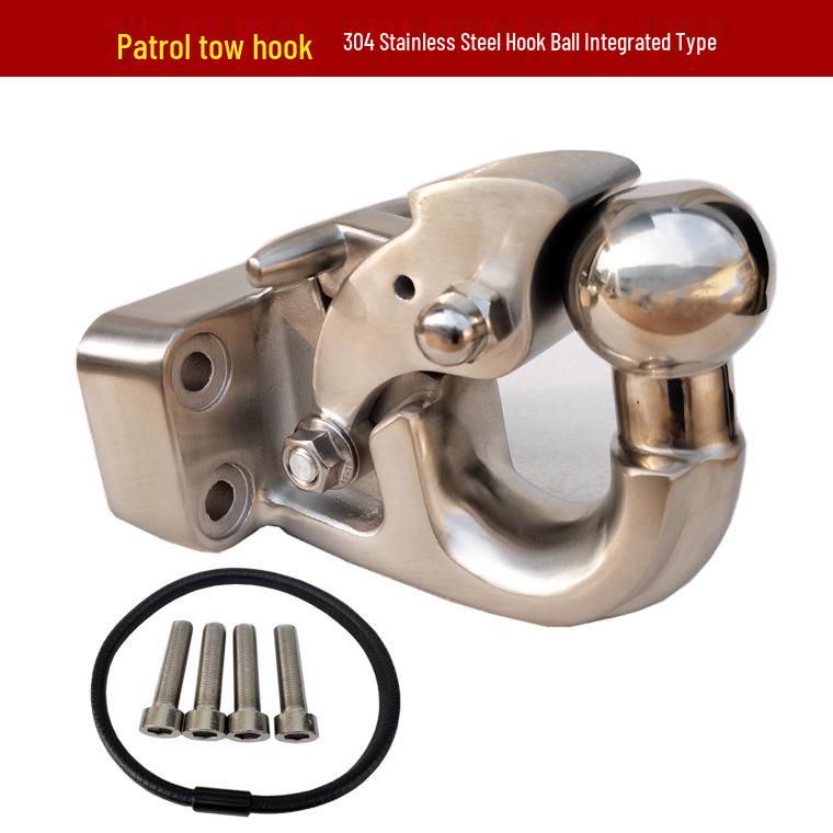 Compatible Rear Tow Hooks for Lexus LX570, Toyota Land Cruiser LC200, and Land Cruiser 4600