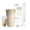 Centto Fully Automatic Milk Frother, Electric, Quiet, for Home Use (Cream White)