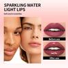 Nude Braun Aufpolsternder Lipgloss Feuchtigkeitsspendendes Frucht-Lippenöl Transparenter Fülle-Lippen-Tönstift Weiche Tube Make-up-Applikator Schönheits Pflege