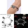 Goth Skull Hand Chain With Cartoon Style Alloy Drop Jewelry For Men Women Gift Item