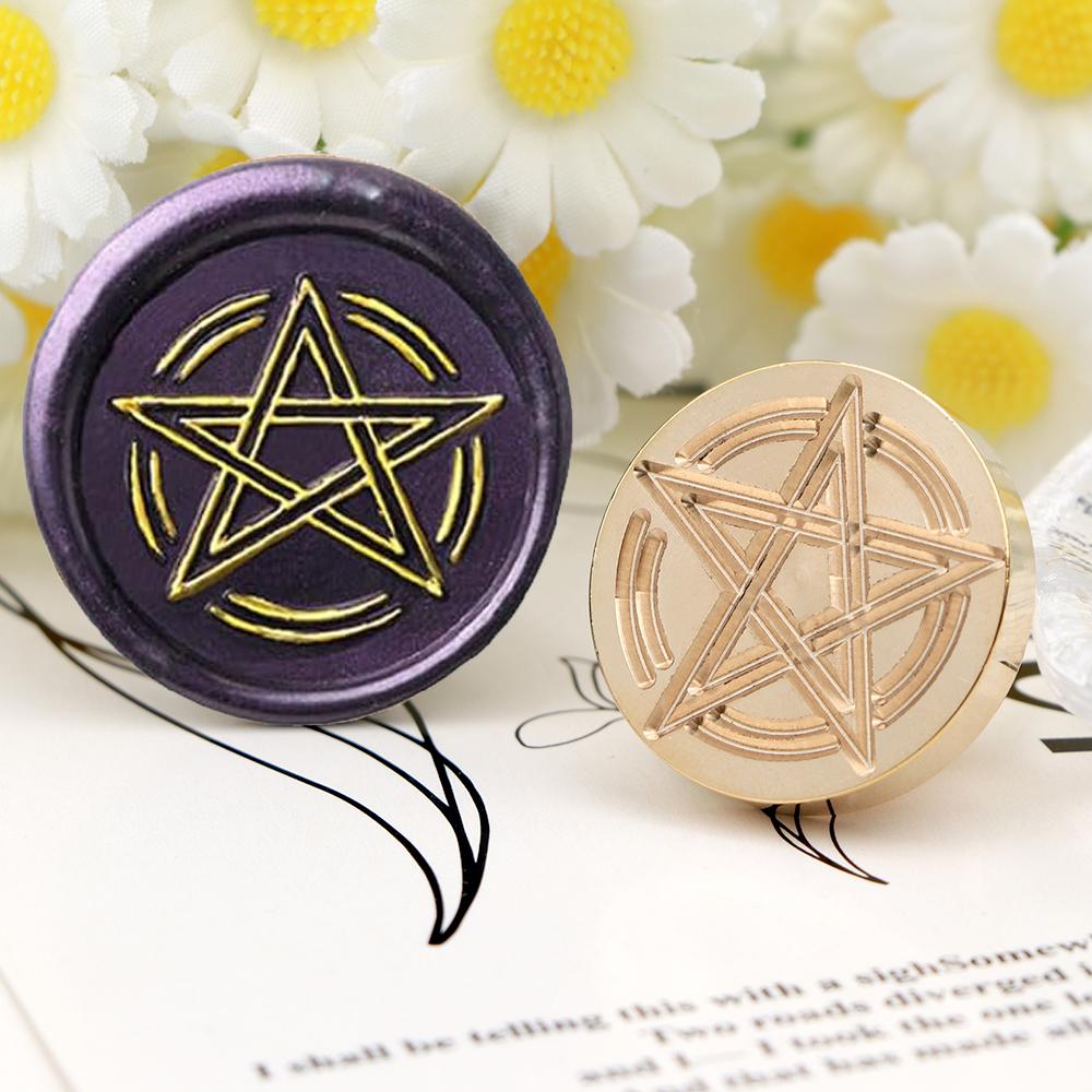 Halloween Magic Collection Wax Seal Stamp Head Replacement Sealing Brass Stamp Head Olny for Creative Gift Envelopes Invitations