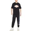 Jordan Colorful Print Logo Joggers Knit Sweatpants Men Bottoms Black DX6300-010