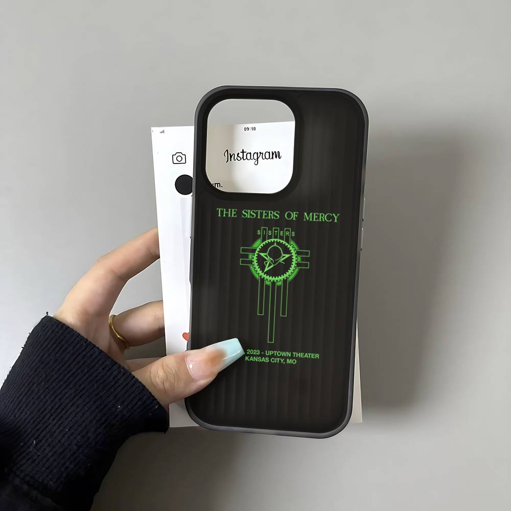 The Sisters Of Mercy Band For IPhone 17 16 15 14 Plus 13 12 11 Pro Max With Shockproof Protective Phone Cover