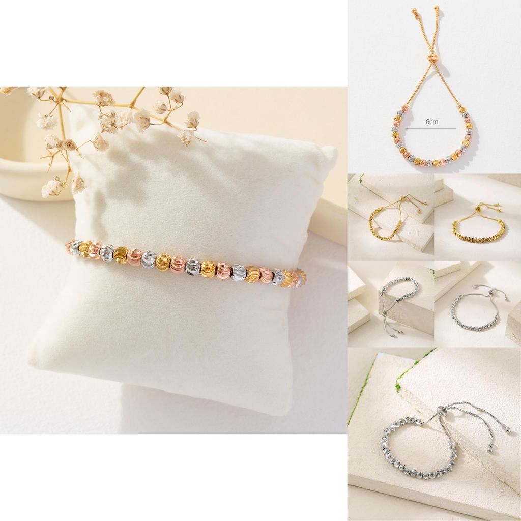 Elegant Travel Memory Bracelet With Copper Alloy And Electroplating For Women