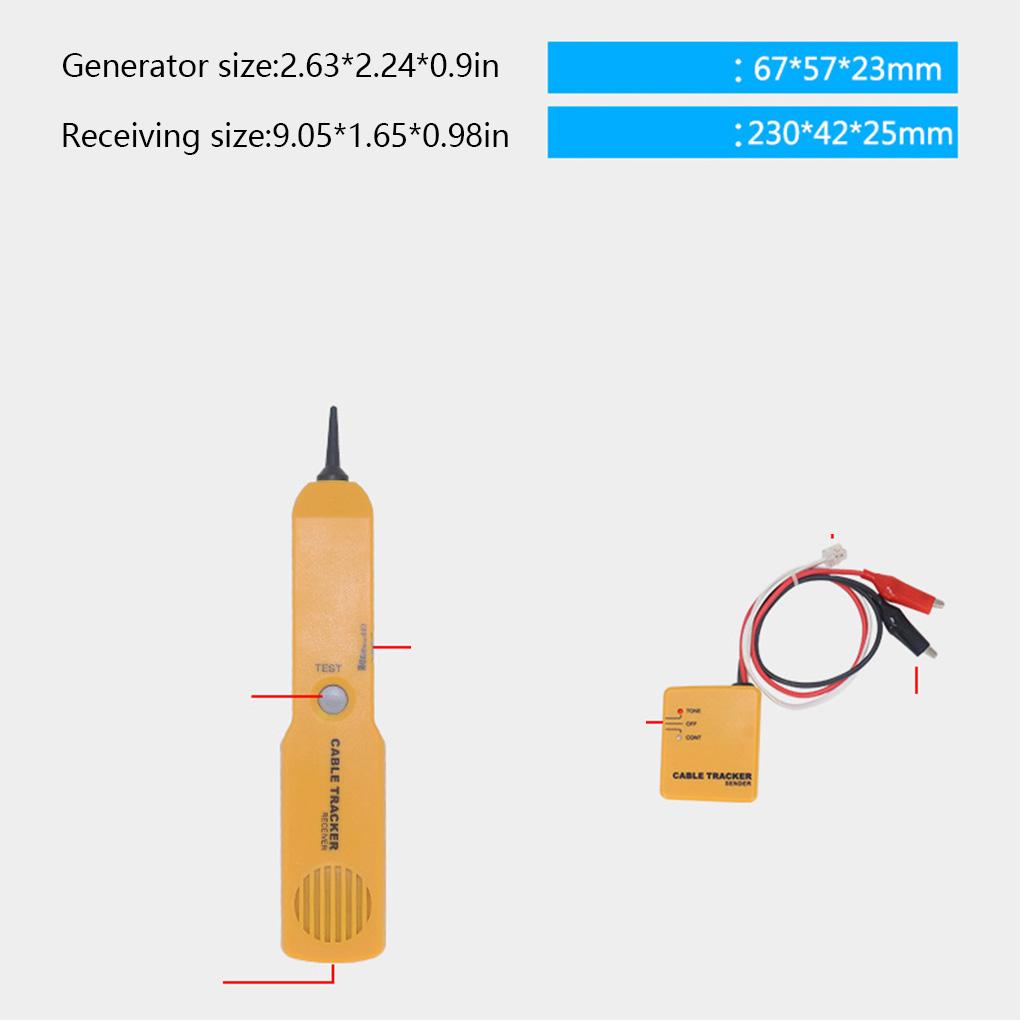 Network Cable Home Office Telephone Cord Line Detector Detecting Tool Device Networking Accessory