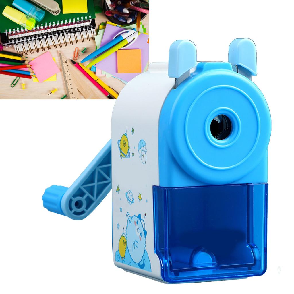 Pencil Sharpener Automatic Manual Pencil Sharpener Students Portable Pencil Sharpener for School Dormitory Library