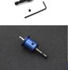 Hexagonal Handle Blue Limited Countersink Drill Bit for Woodworking and Screw Installation.