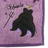 Marushin Minihandtuch Disney Villains 2006020300 25 x 25cm Dunkel/Ursula ca.