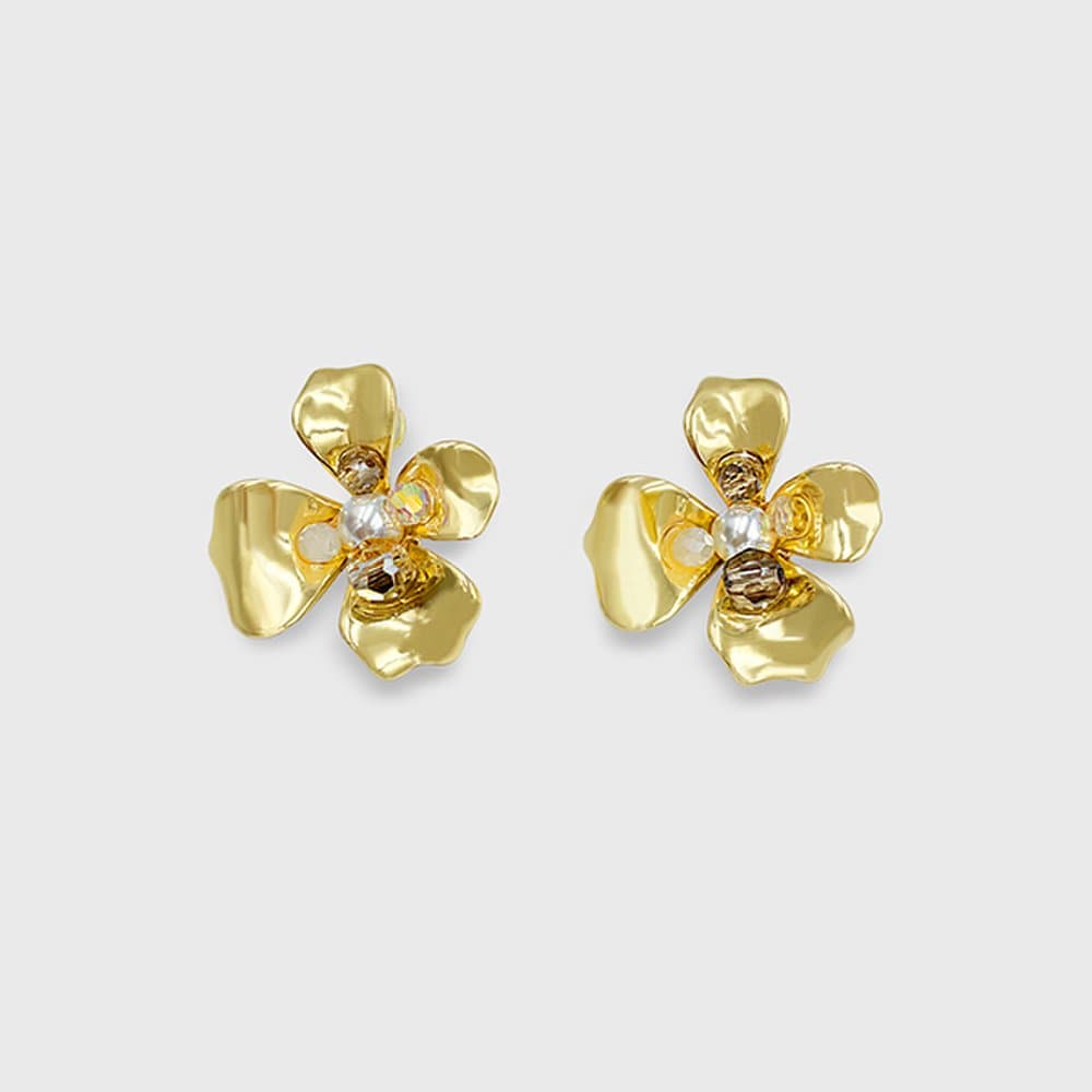 Flower Bead Earrings Jb-23-057E