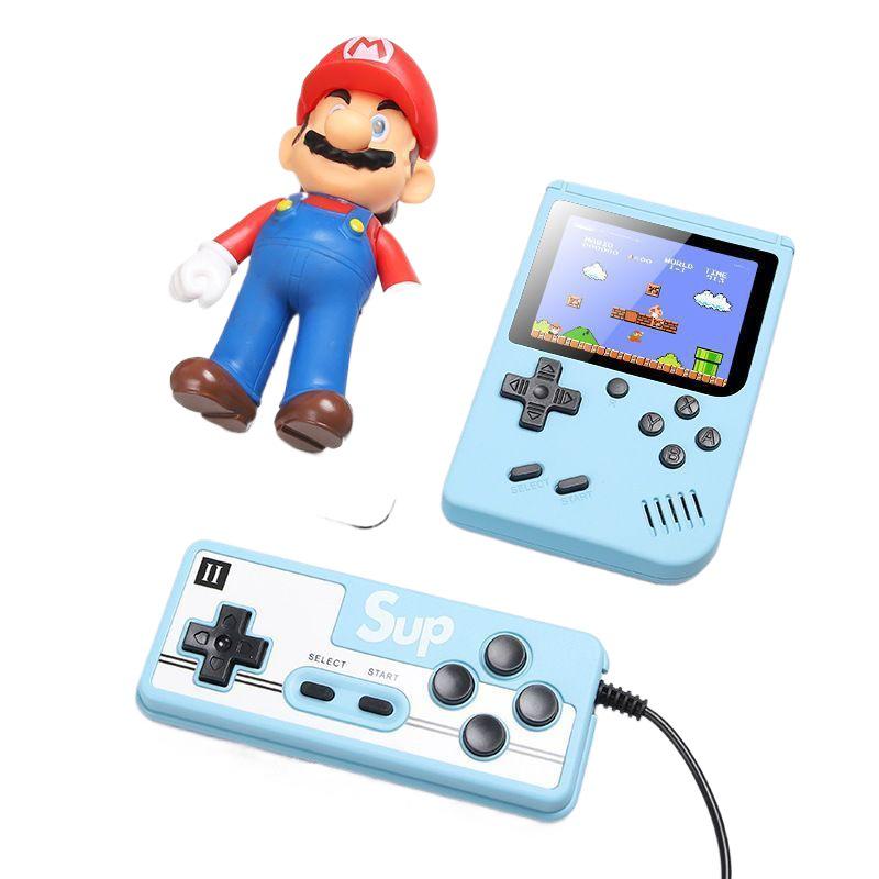 Handheld Game Console - Macaron Edition: 800 Classic Games, Nostalgic Single/Double Player, New Model with Free Shipping