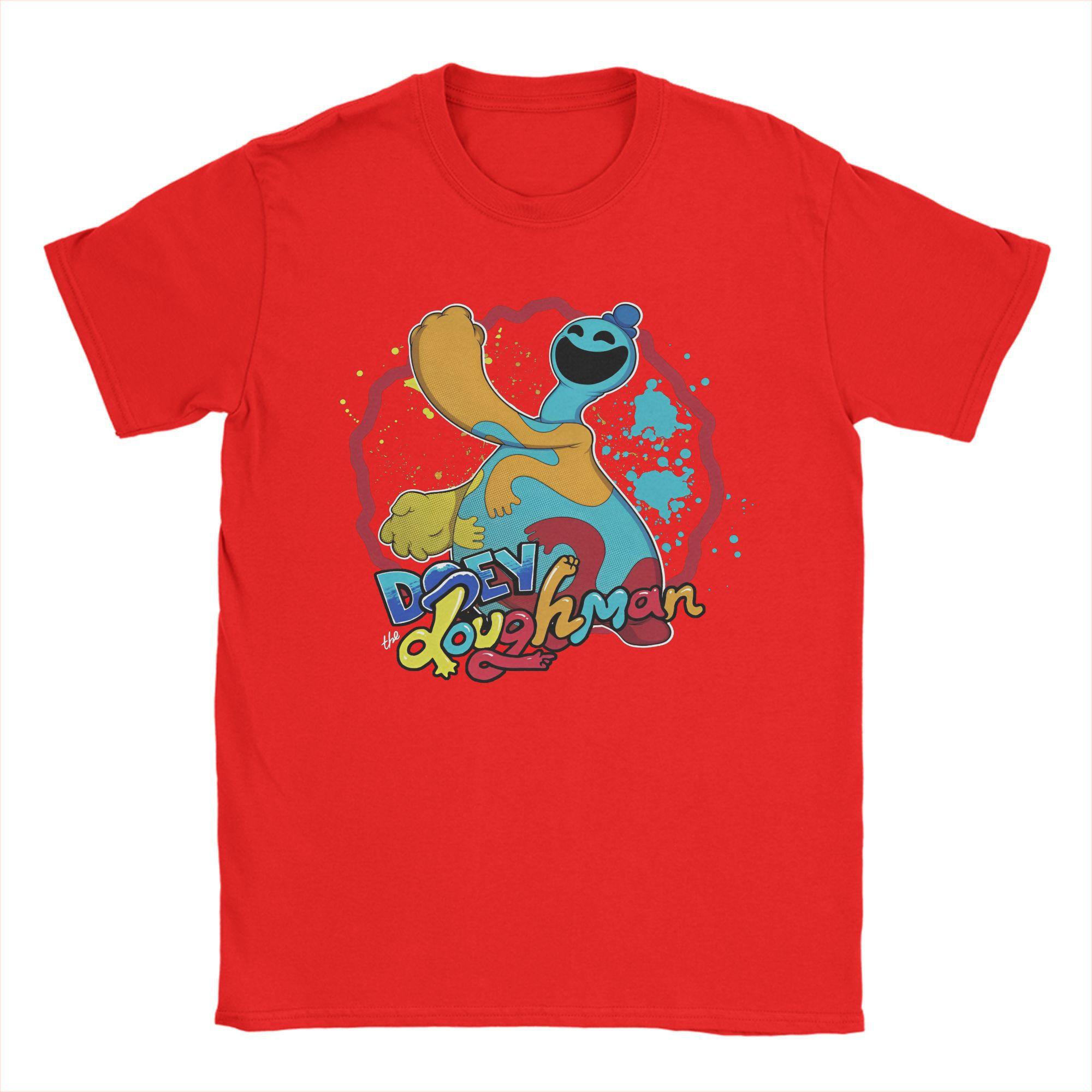 

Футболка Doey Doughman Мужская Чистый Хлопок Новинка Футболка С Круглым Вырезом Poppys Tees Топы с Коротким Рукавом Идея для Подарка S