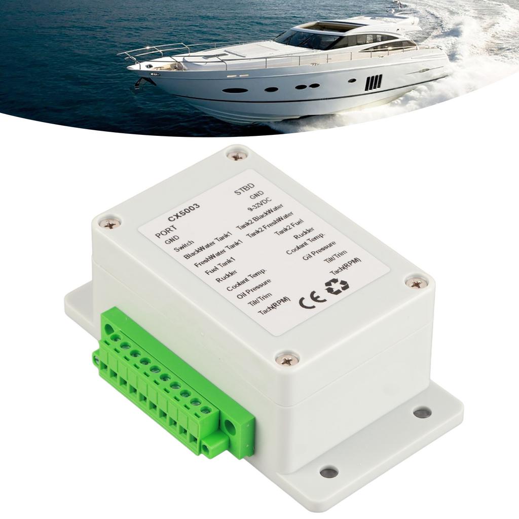 9?Convertor DC 32V, convertor senzor semnal la NMEA2000, impermeabil IP67 pentru barcă și iaht