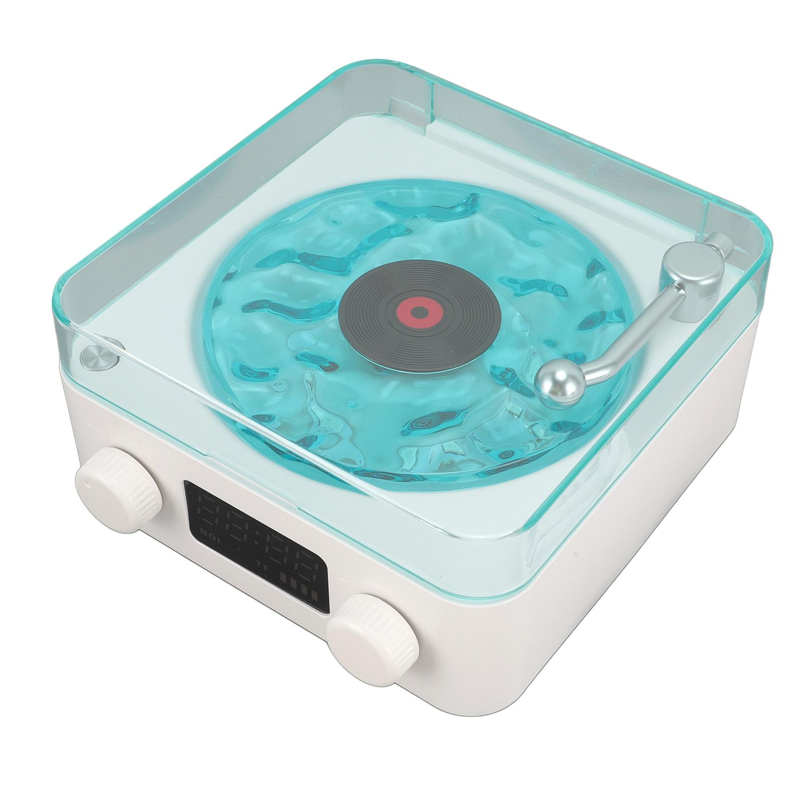 

s Player Cordless Compact Stereo Sound Ambient Light Present Portable Vintage s Speaker for Sleep Relaxing