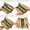 Toyooka Kobo Wallet for Men and Women, Separate Coin Compartment, Long Wallet, Genuine Leather, Made in Japan, Camel, 4193-08