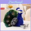 Peacock Plush Toy Collectors Edition Soft Animal Gift For Kids And Adults