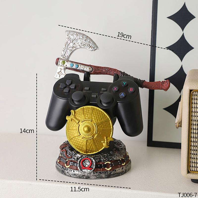 God Of War Game For Ps5/Xbox/Ps4 Controller Creative Stand Unique Gamepad Stand Desktop Decoration Game Accessory