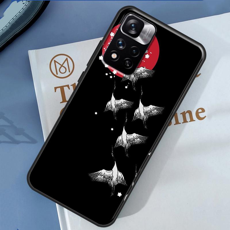 Japanese Style Art Case For Xiaomi Redmi 14C 13C 10C 12C Redmi Note 13 14 Pro 12 11 9 10 9S 10S 11S 12S Cover
