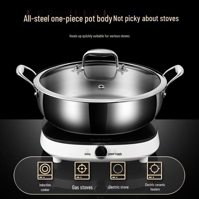 Laibodun 316L Stainless Steel Multi-Purpose Cooking Pot