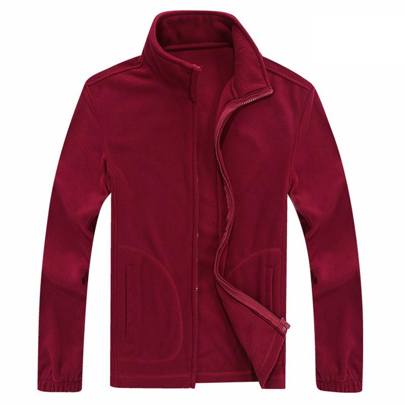 Men Casual Jackets Outwear Sweatshirt Thermal Coats Solid Jackets And Coats Stand Collar