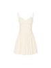 Sinseuden Marshmallow Shirred Mini Dress