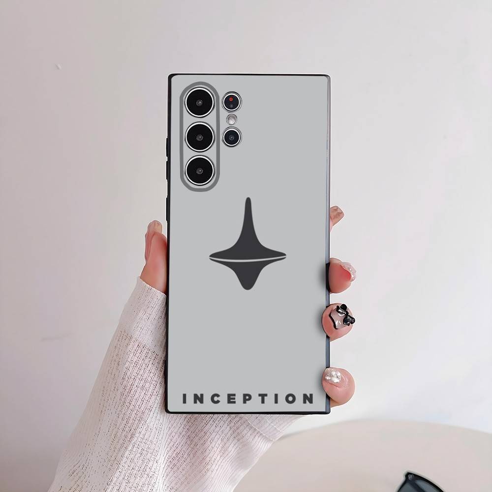 

Classic Flim I-Inception Phone Case For Samsung Galaxy S25 S24 S22 S23 Ultra S21 S20 Plus Frosted Non-Slip Full Cover Soft Case samsung S22 Ultra