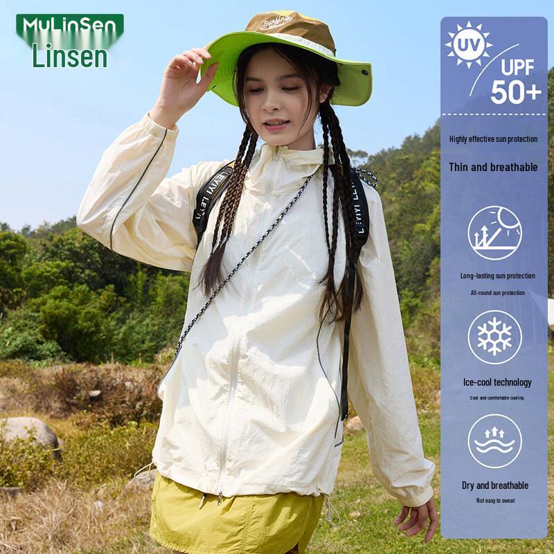 MULINSEN Women's Lightweight UPF50+ Hooded Sun Protection Jacket