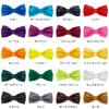 [ao-LABEL] Bow Tie Brand - 30 Colors to Choose From - Silk Glossy Solid (Plain) Bow Tie - Vivid Pink