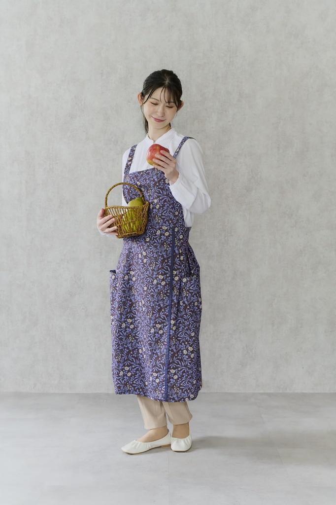 Apron BROWN W94 D H90 [Rep] L'Atelier Size Approx.