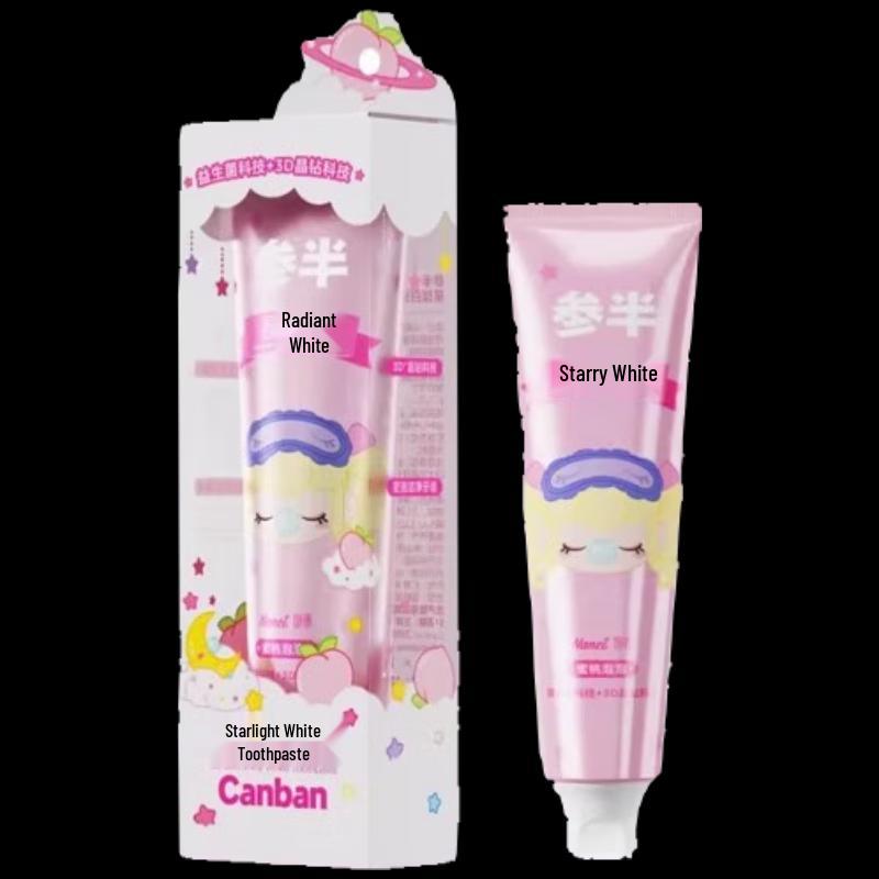 Shenban x ROLIFE Отбеливающая зубная паста Nanci Peach Bubble