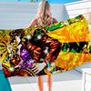 Klassisches Anime J-Jojo B-Bizarre A-Adventure Strandtuch Bunte Handtücher Für Mädchen Mikrofaser Individuell Sandfreier Strand Fitnessstudio Pool