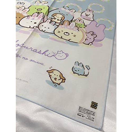 Set of 2 2022 Sumikko Gurashi Napkins, Sumikko Character Napkins for Kids and Girls, San-X Sumikko Characters, 43x43cm, Lunch Cloth