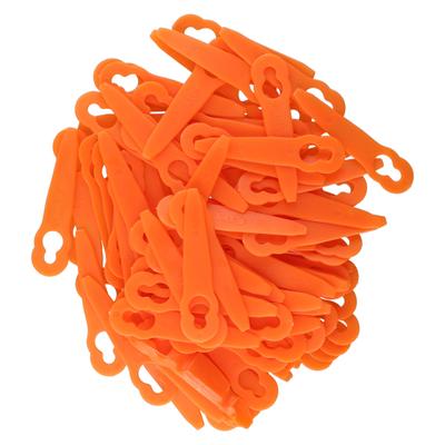 100pc Plastic Blades For FSA 45 Cordless Grass Trimmer Mowing Heads Replacement Plastic Blades For Your Trimmer Lawn Mower Parts