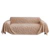 Cream Winter Sofa Blanket: 2026 Plush Ultra-Large One-Piece Cover & Cushion.