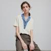 Women's Color-block Polo T-shirt
