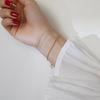 Wholesale Snake Chain Bracelet Woman Stainless Steel Fashion Round Link Bracelet Adjustable Drop Shipping