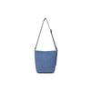New MLB Artificial Leather Bucket Bags Shoulder Bag Crossbody Bag Regular Unisex Blue 3ABML054N-50INS