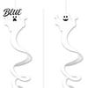 Festive Atmosphere Hanging Decors 8 Pcs Halloween Ghost Swirl Decoration Spooky White Ceiling Reusable Holiday Props Swirls Streamers for Party Home