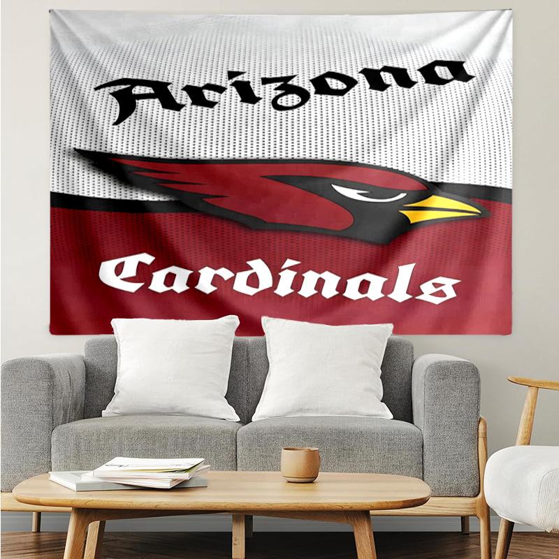 Cardinals Team Spirit Tapestry Hanging for Bedroom,Livingroom, Playroom,Decor Art Room Wall Tapestry Holiday and Birthday Gifts