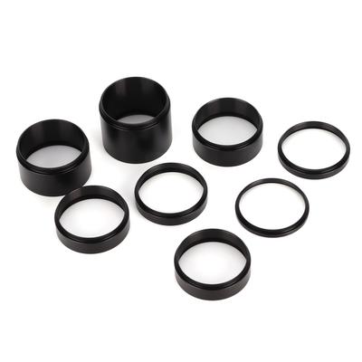 8PCS Set 3 5 7 10 12 15 20 30mm Lens Adapter Ring Extension Tube Astronomical Telescope Accessory