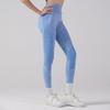 European and American Waist Letter Peach Hip Yoga Pants Women's High Waist Hip Lift Fitness Pants High Elastic Seamless Yoga Clothes