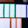 1PCS 4 Colors Plastic Rectangle Hold 100 Microslide Slide Microscope Box Laboratory Supplies Material Teaching