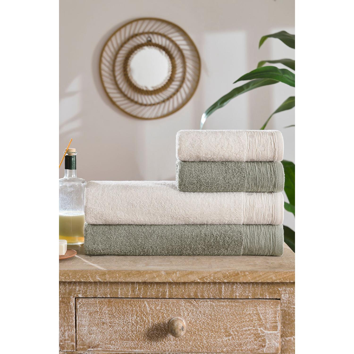 

Point Towel Set рожевий