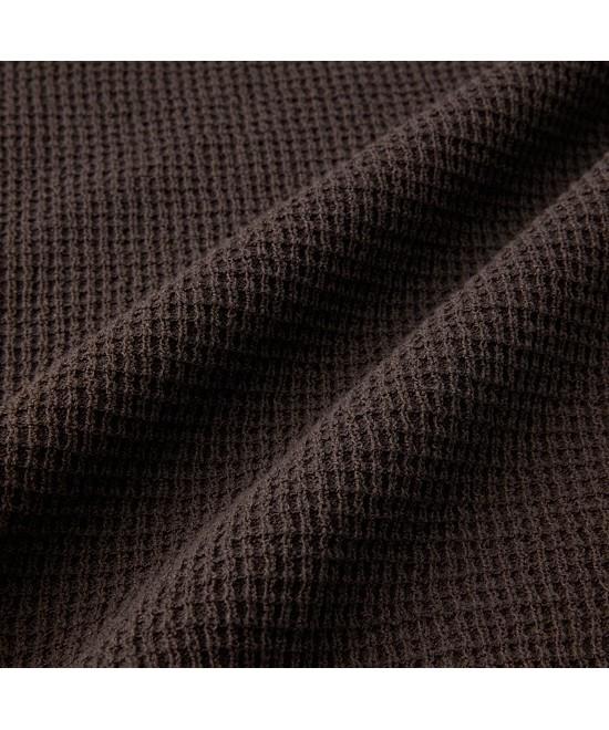 Henlikoteun [British Sporting Club] Waffle Short-Sleeves Polo Knit Abwam26701Brx